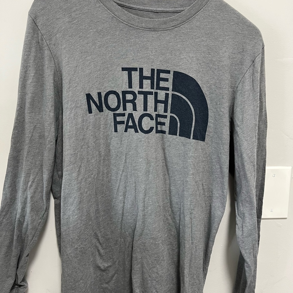 The North Face Gray Long Sleeve Shirt